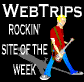 webtrips rockin' site of the week